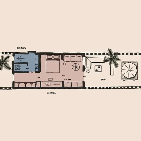 מלון Luura - Cliff, Paros, Morgans Originals (adults Only) 5*